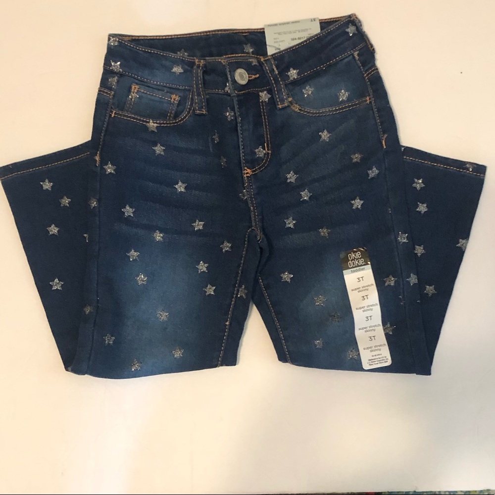 Okie Dokie super stretchy skinny jeans size 3t NWT